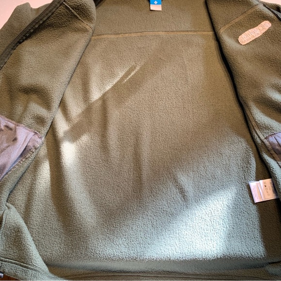 COLUMBIA | Men’s Field Gear‎ Army Green Fleece - Picture 8 of 11